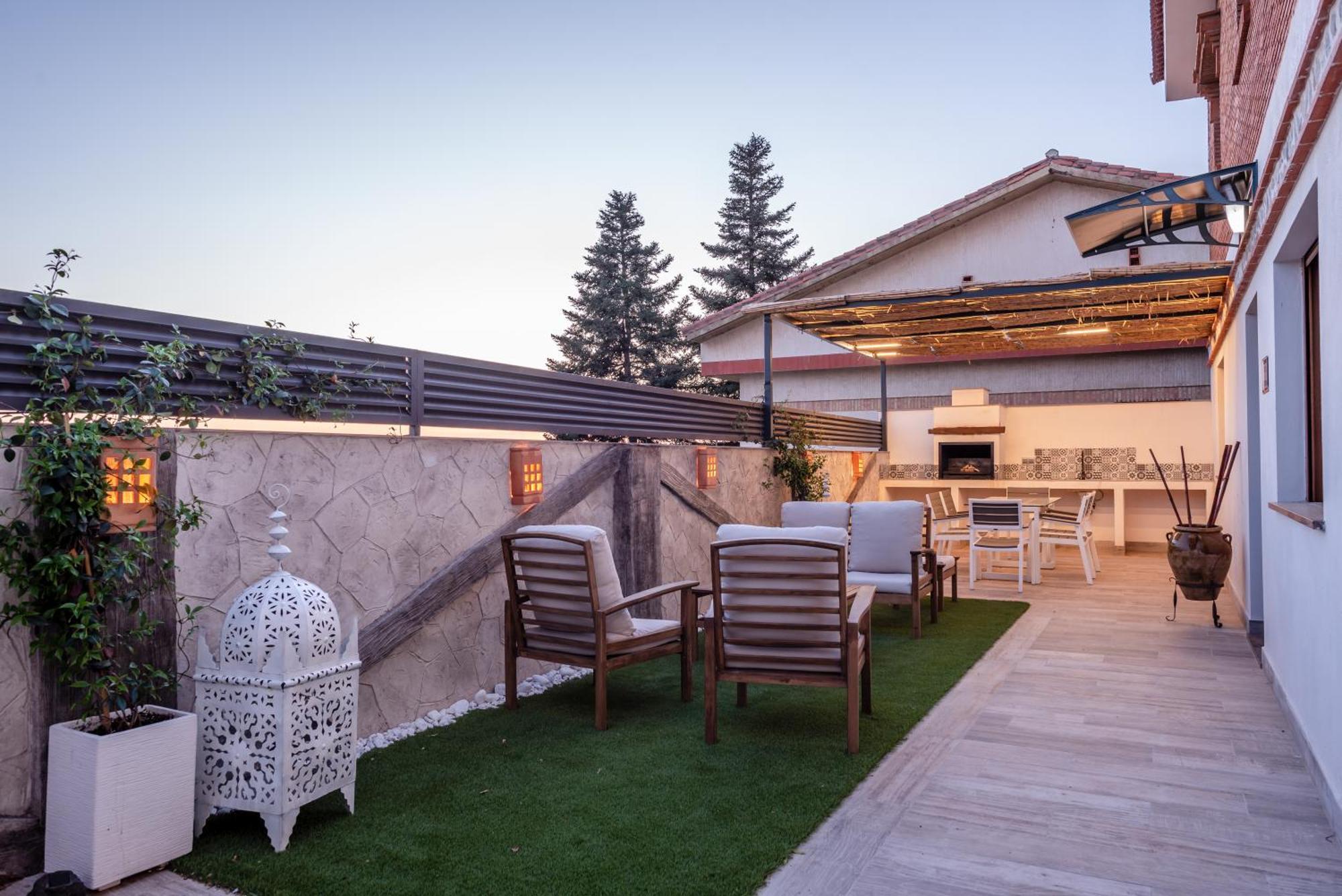 Casa Penalisa Con Jacuzzi, Barbacoa, Chimenea Y Vistas Panoramicas A Granada Villa Alfacar Exterior photo